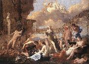 Nicolas Poussin Realm of Flora painting